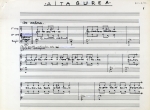 Partitura de Aita Gurea de Illeta (1997)